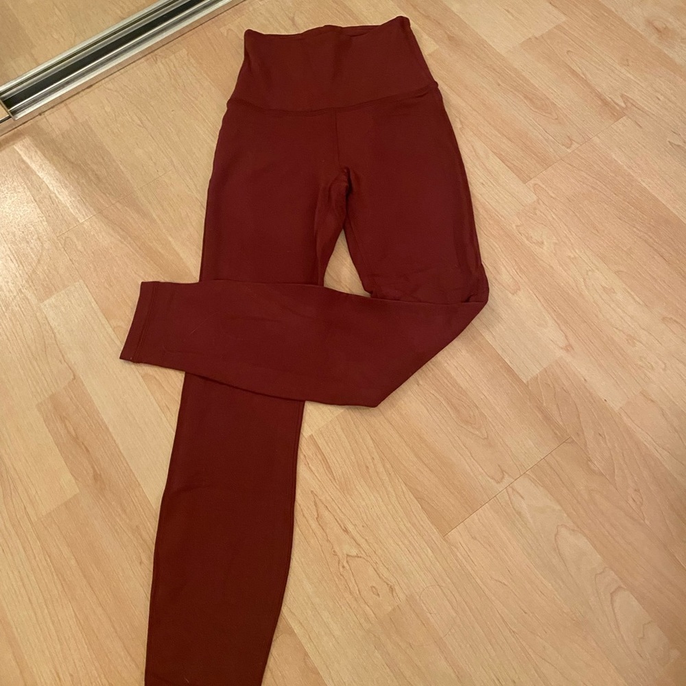 Lululemon Align Leggings - Maroon size 2